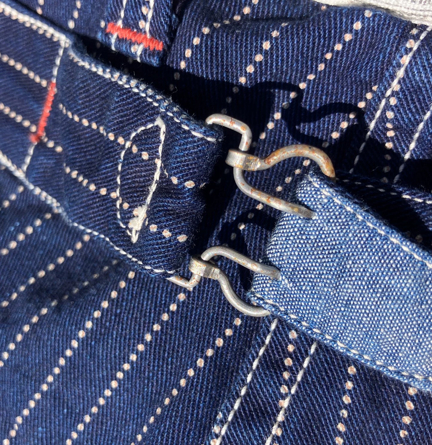 vintage High-Waisted Work Pants