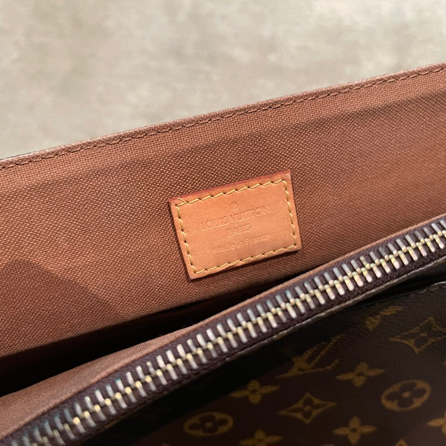 louis vuitton brown messenger bag for men