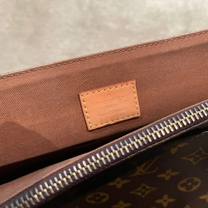 louis vuitton brown messenger bag for men