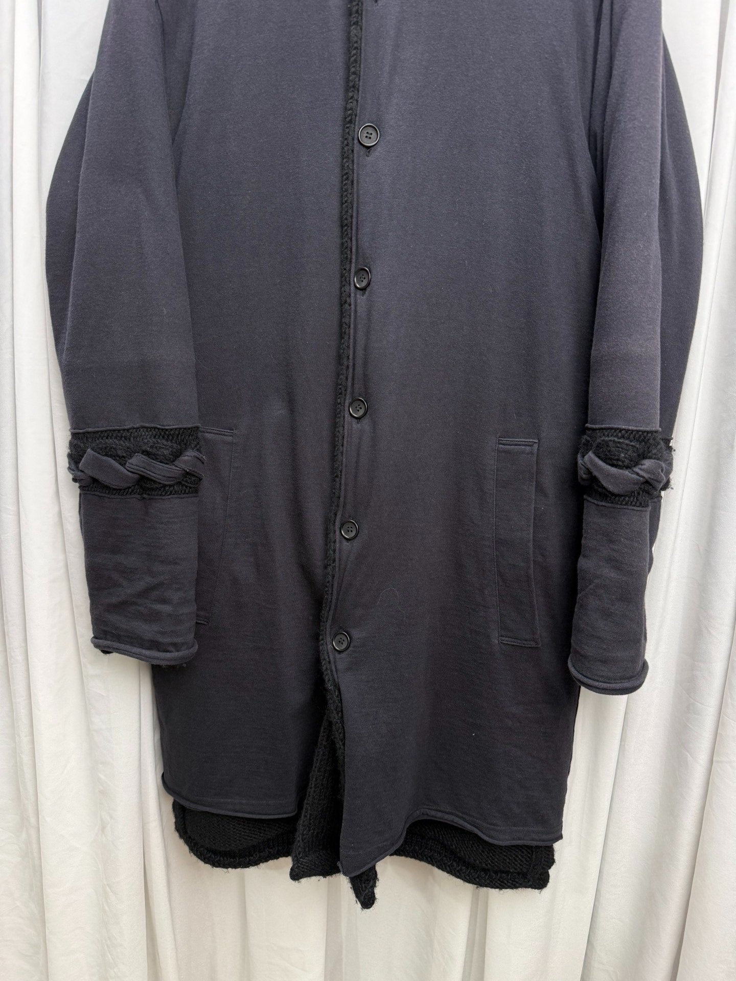 Yohji Yamamoto Pour Homme Wool Strap Coat
