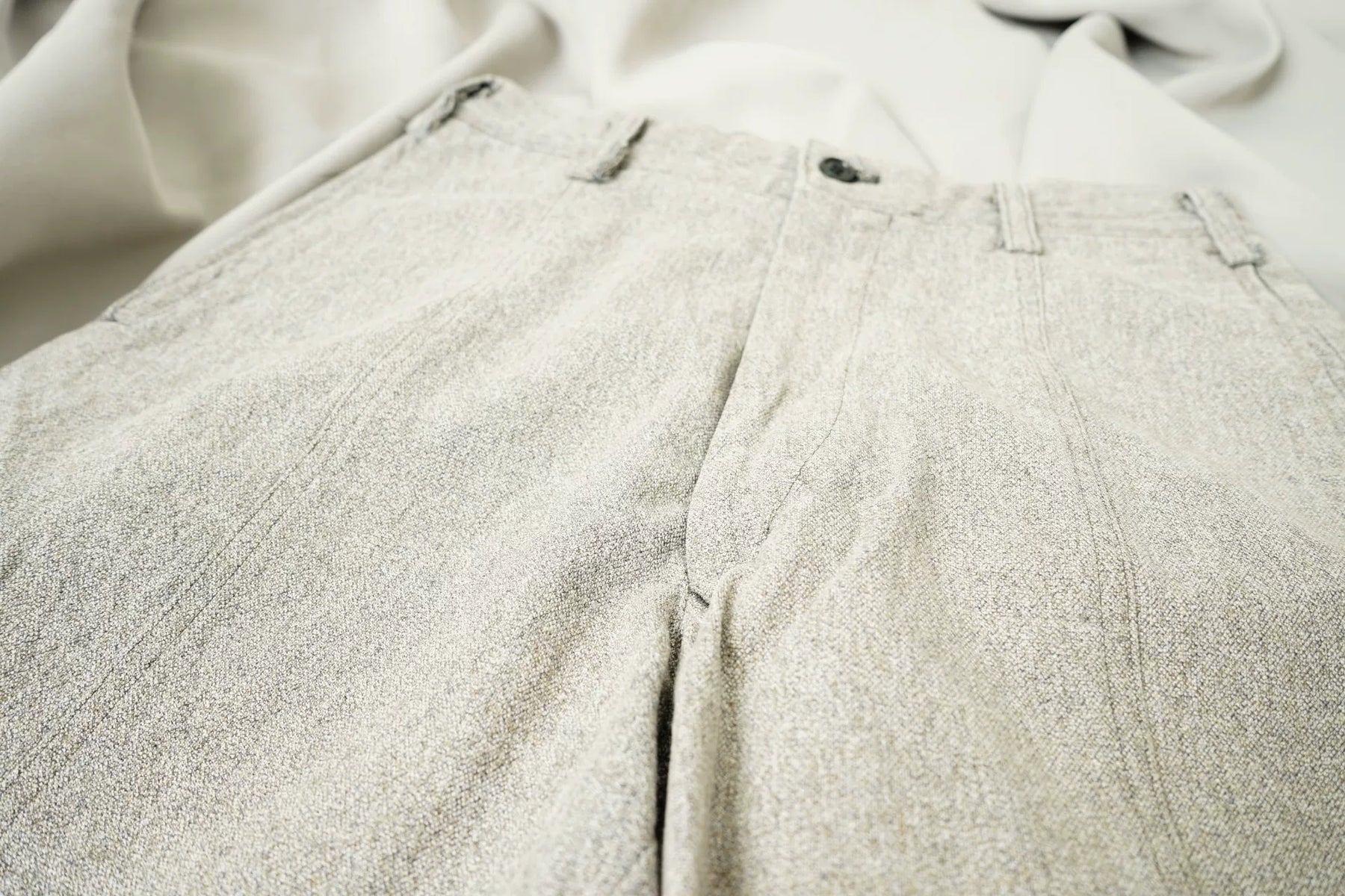 Yohji Yamamoto Y's for Men Gray Shorts