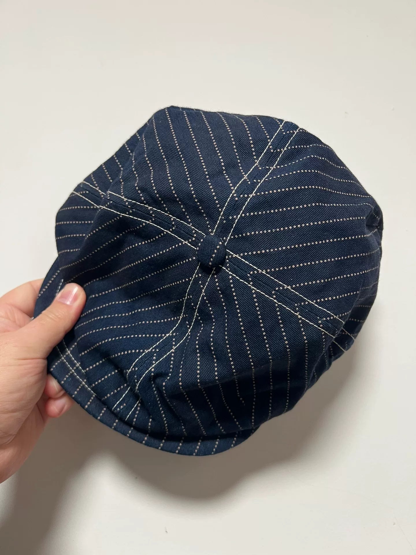 Freewheelers Discharge Print Newsboy Cap