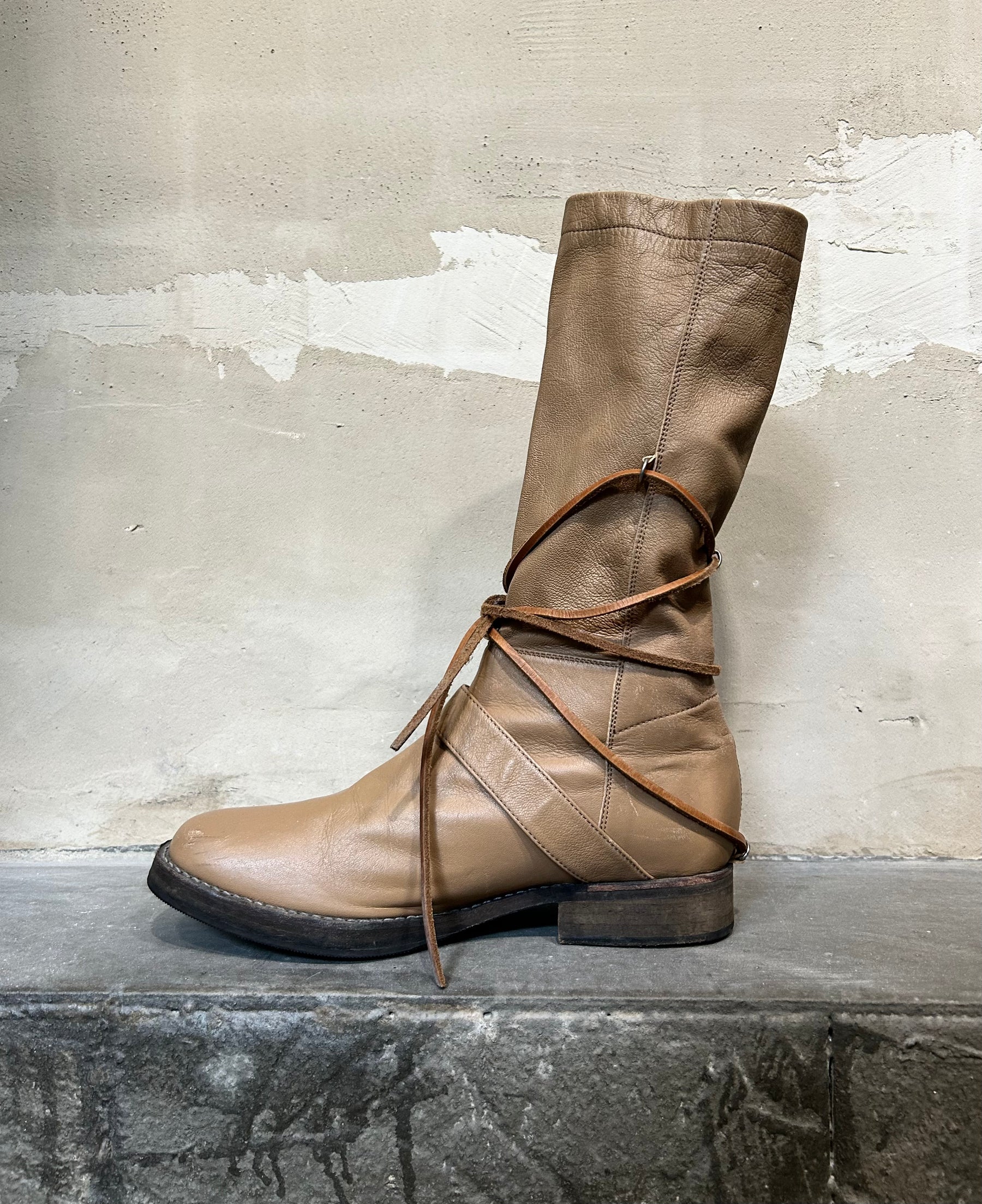 UNDERCOVER 05AW Engineer Lace-Up Boots