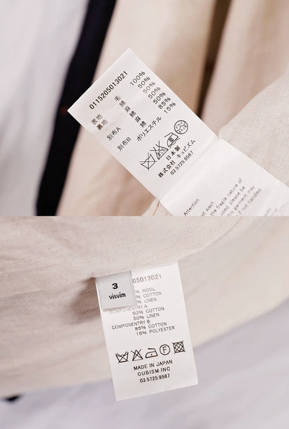 visvim mies coat in wool