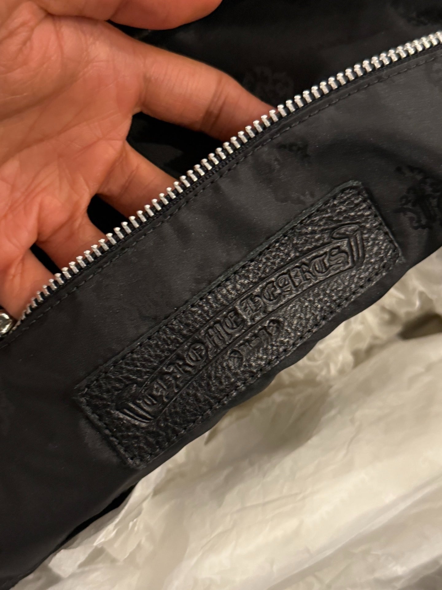 Chrome Hearts White Bowling Bag