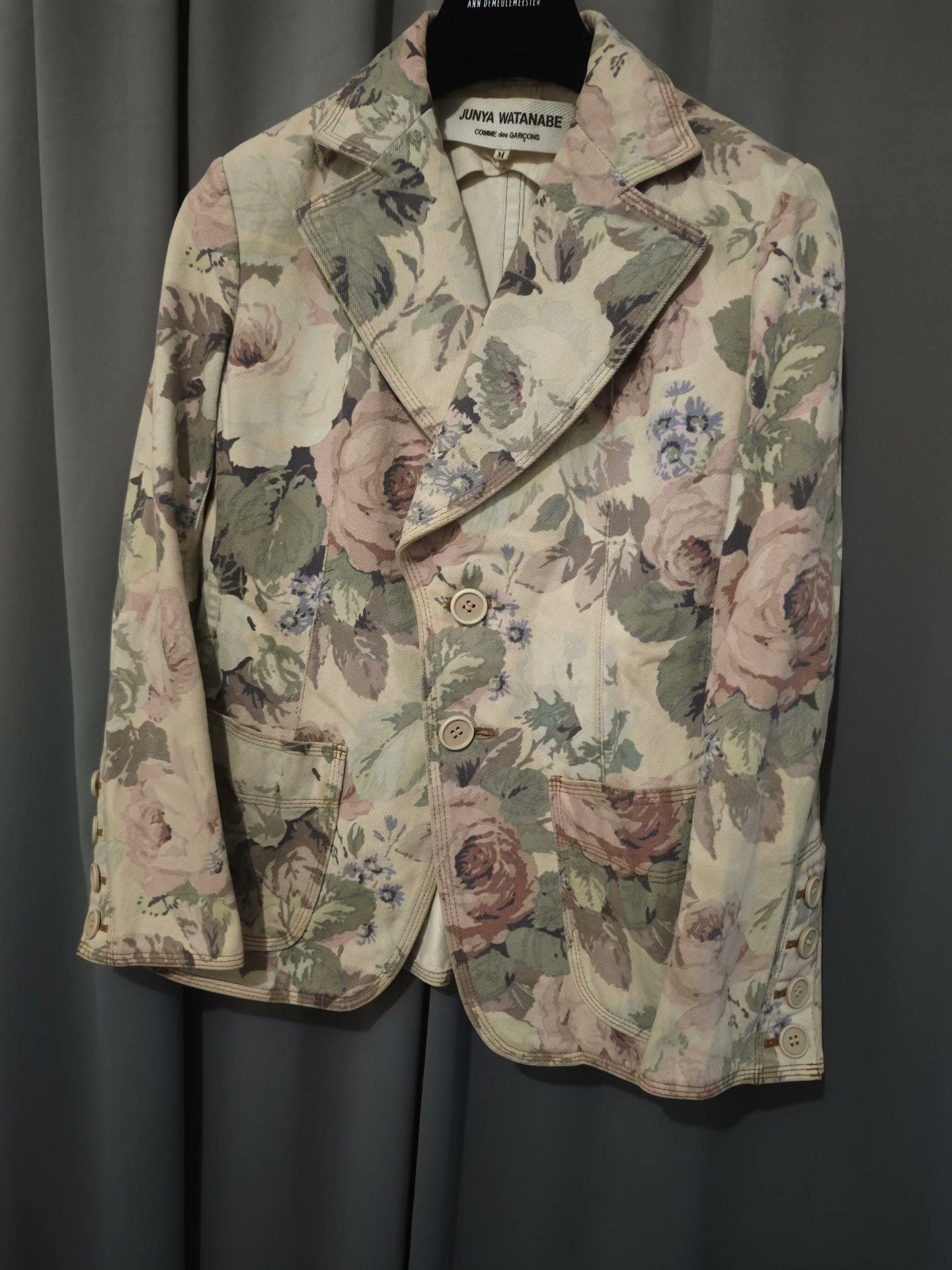 Comme des Garcons CDG Archive Floral Vintage Jacket