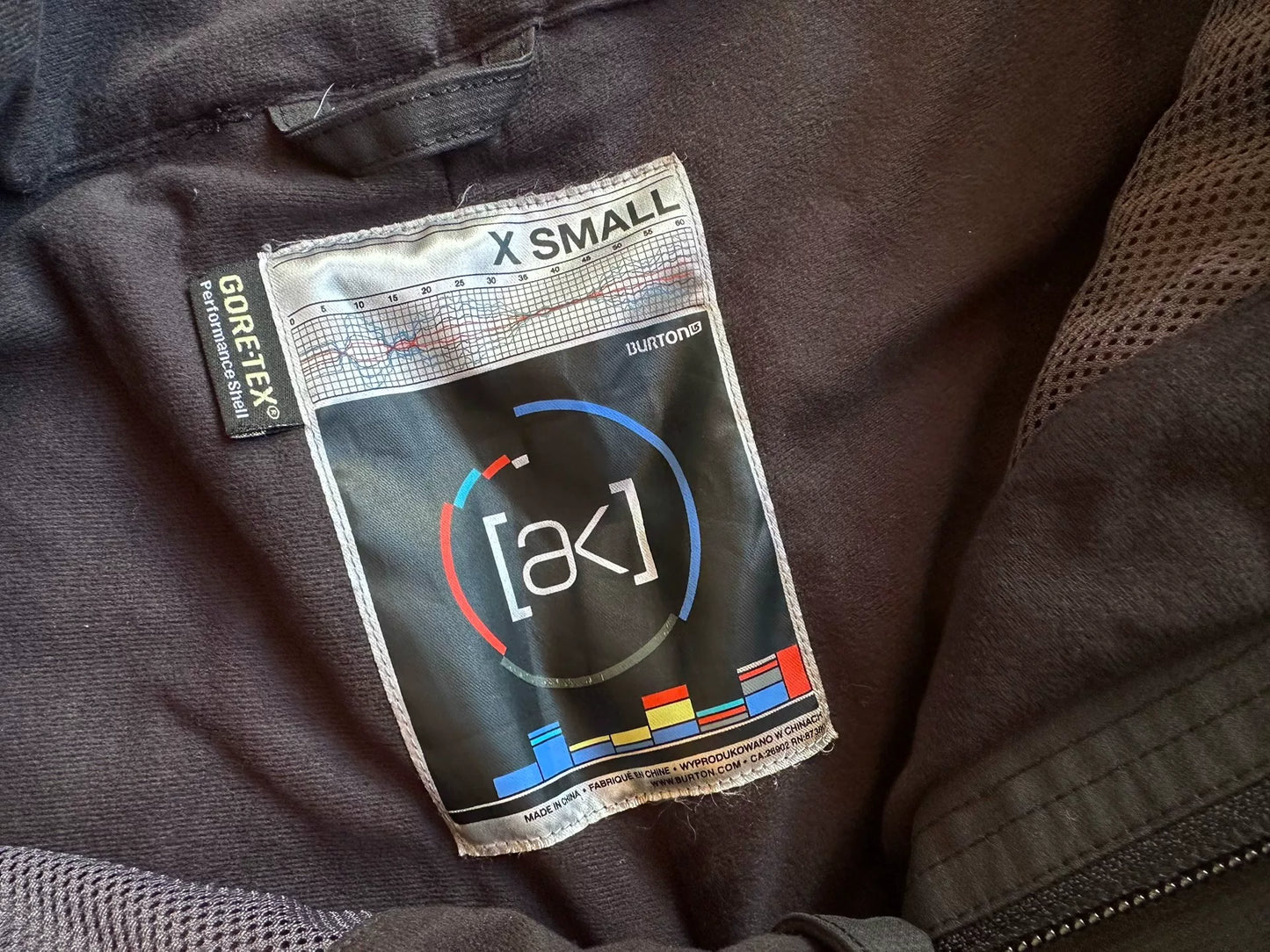 burton ak goretex waterproof ski pants