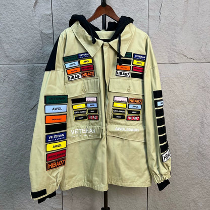 HBA Hood By Air Reversible Jacket in Green