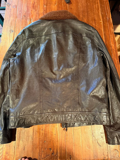 RRL Ralph Lauren Gambler Leather Jacket