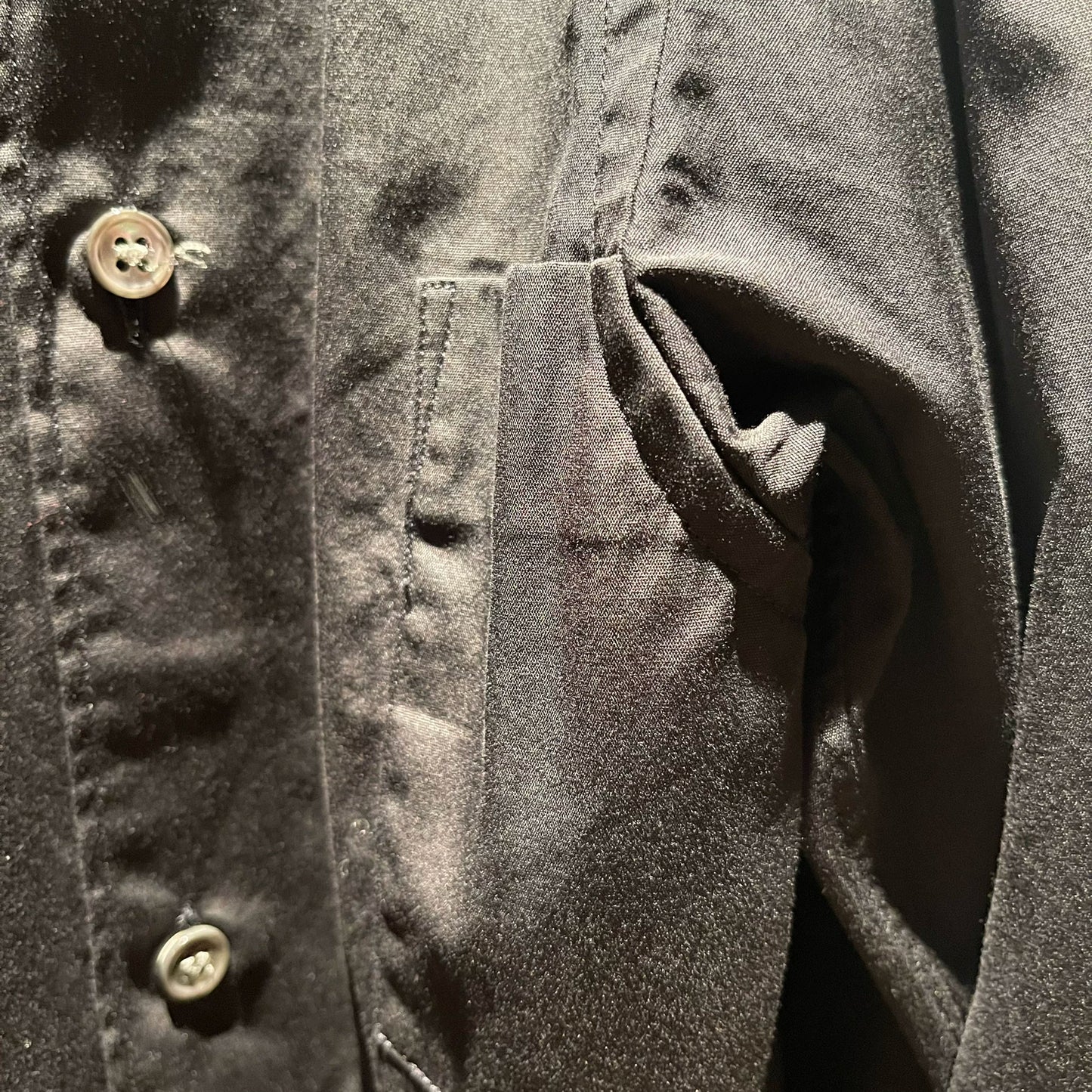 Comme des Garçons Black Multi-Button Shirt