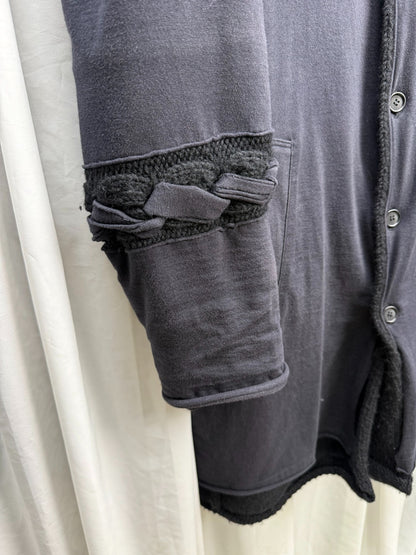 Yohji Yamamoto Pour Homme Wool Strap Coat