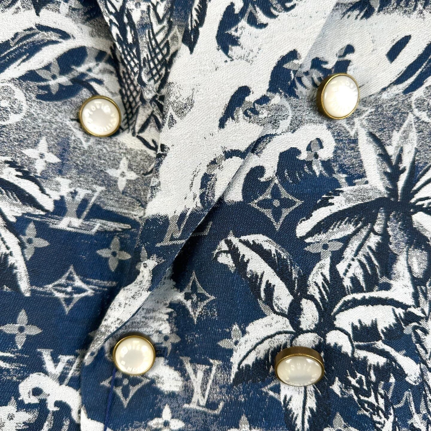 Louis Vuitton x Nigo Double-Breasted Blazer