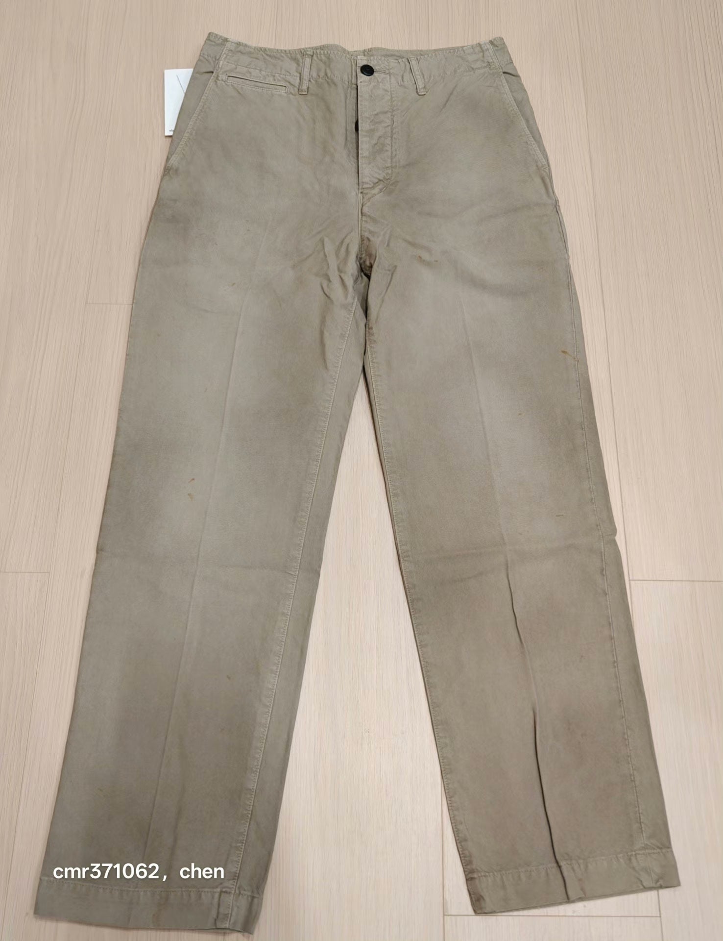 VISVIM 24SS FIELD CHINO PANTS DMGD