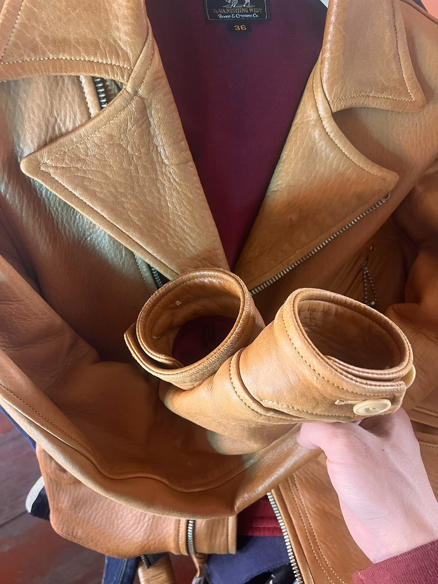 Freewheelers Sunset Leather Jacket 36