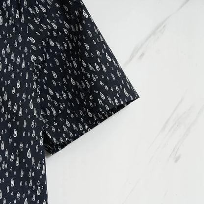 Saint Laurent Men's Teardrop Pattern Shirt