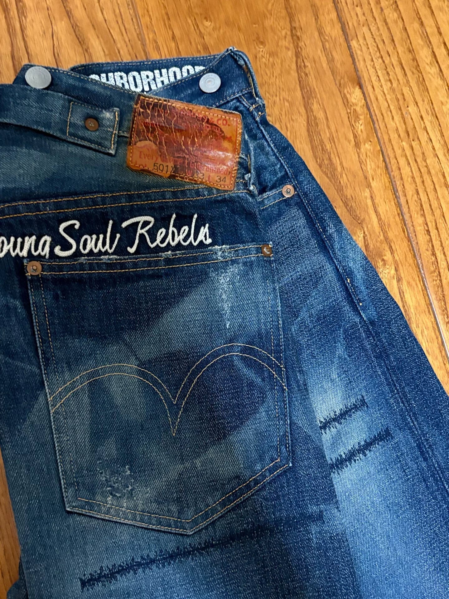 LVC x NEIGHBORHOOD Limited Edition Denim Pants
