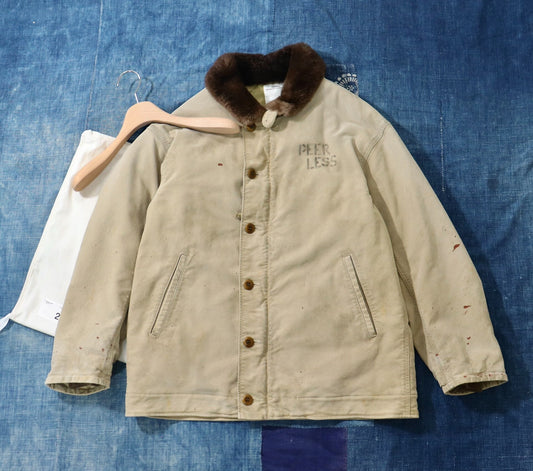 visvim Chief Deckhand Coat in Beige