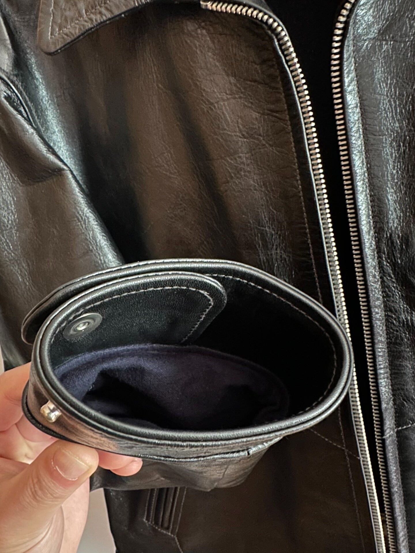 Mulholland 1930s Style Leather Jacket