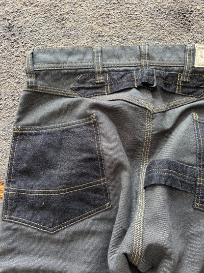 FREEWHEELERS Work Pants in Pepper Salt