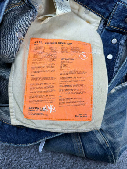 madness distressed denim pants for casual styling