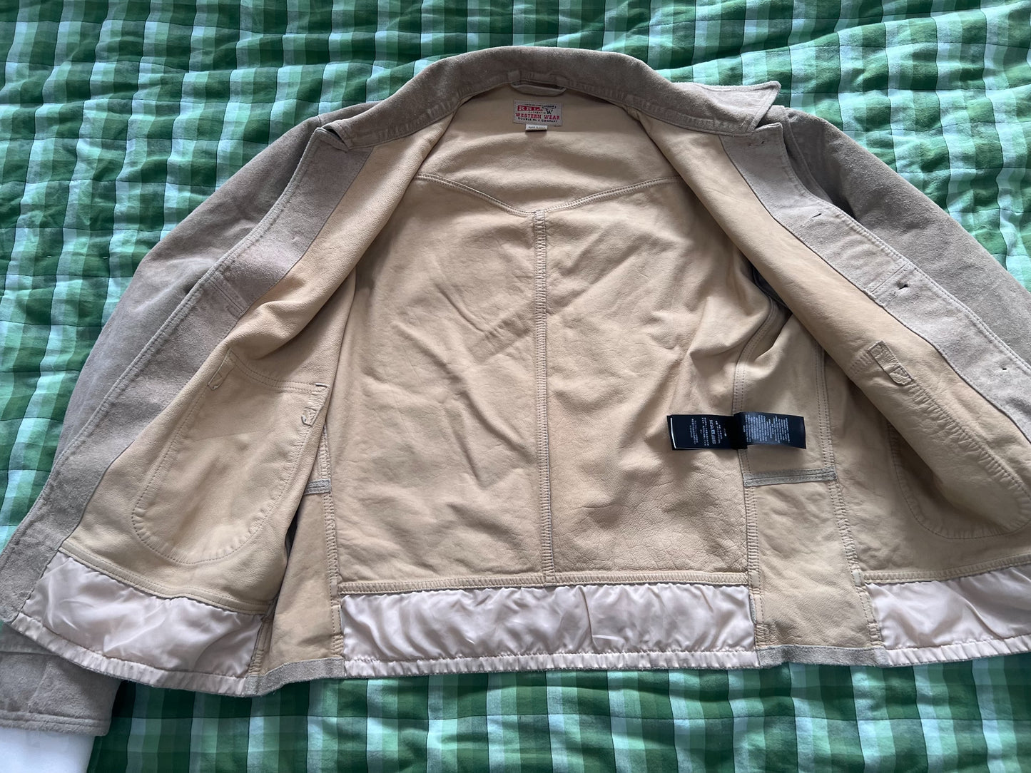 RRL Men's Summer Roughout Suede Jacket