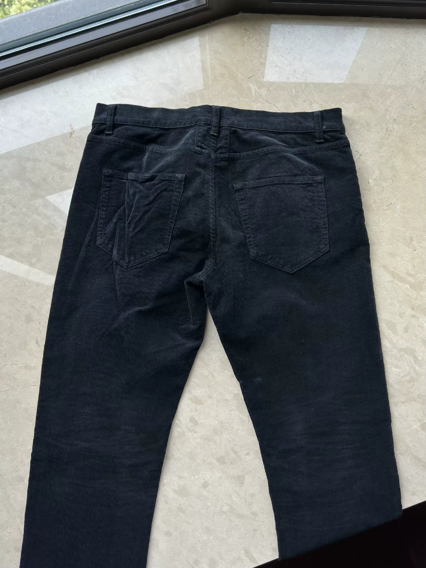 Saint Laurent Men's Velvet Jeans