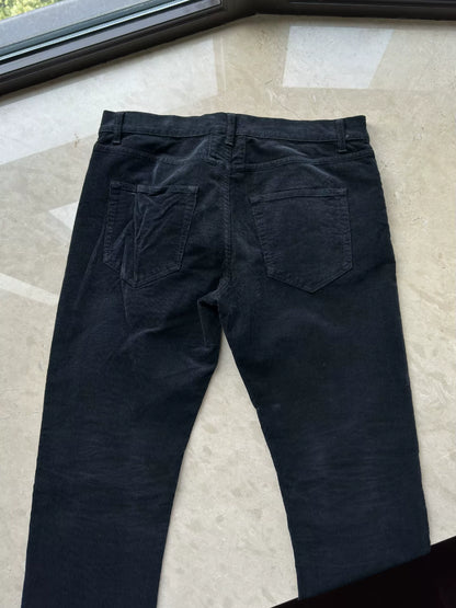 Saint Laurent Men's Velvet Jeans