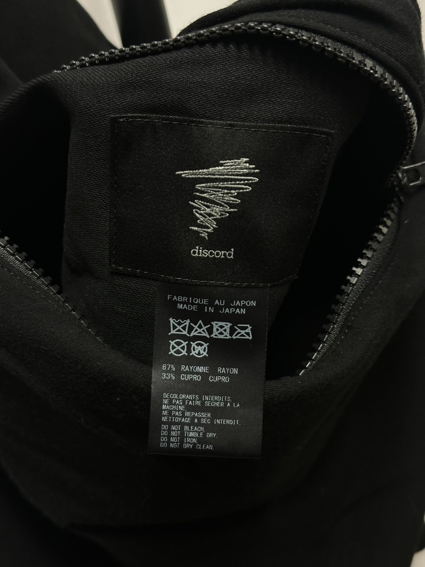Yohji Yamamoto Discord Rayon Crossbody Bag