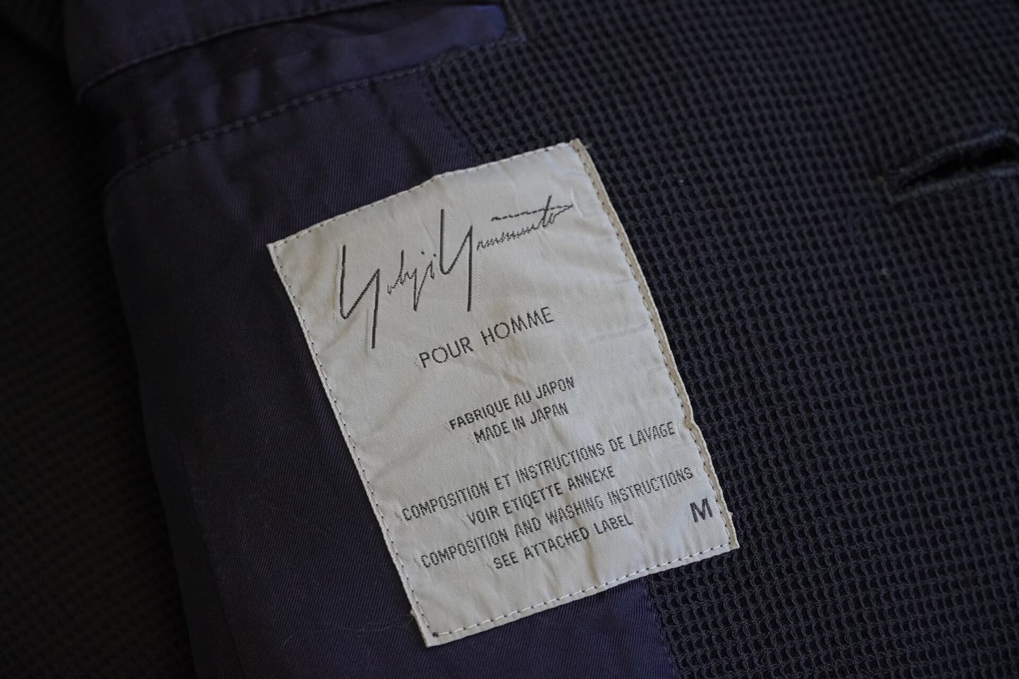 Yohji Yamamoto Woven Jacket 95AW