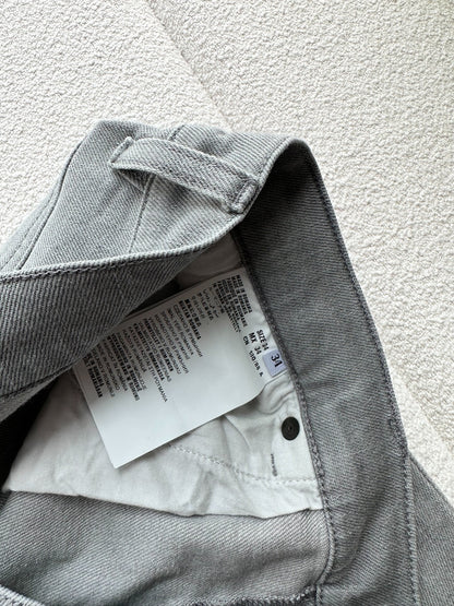 prada men's casual gray jeans