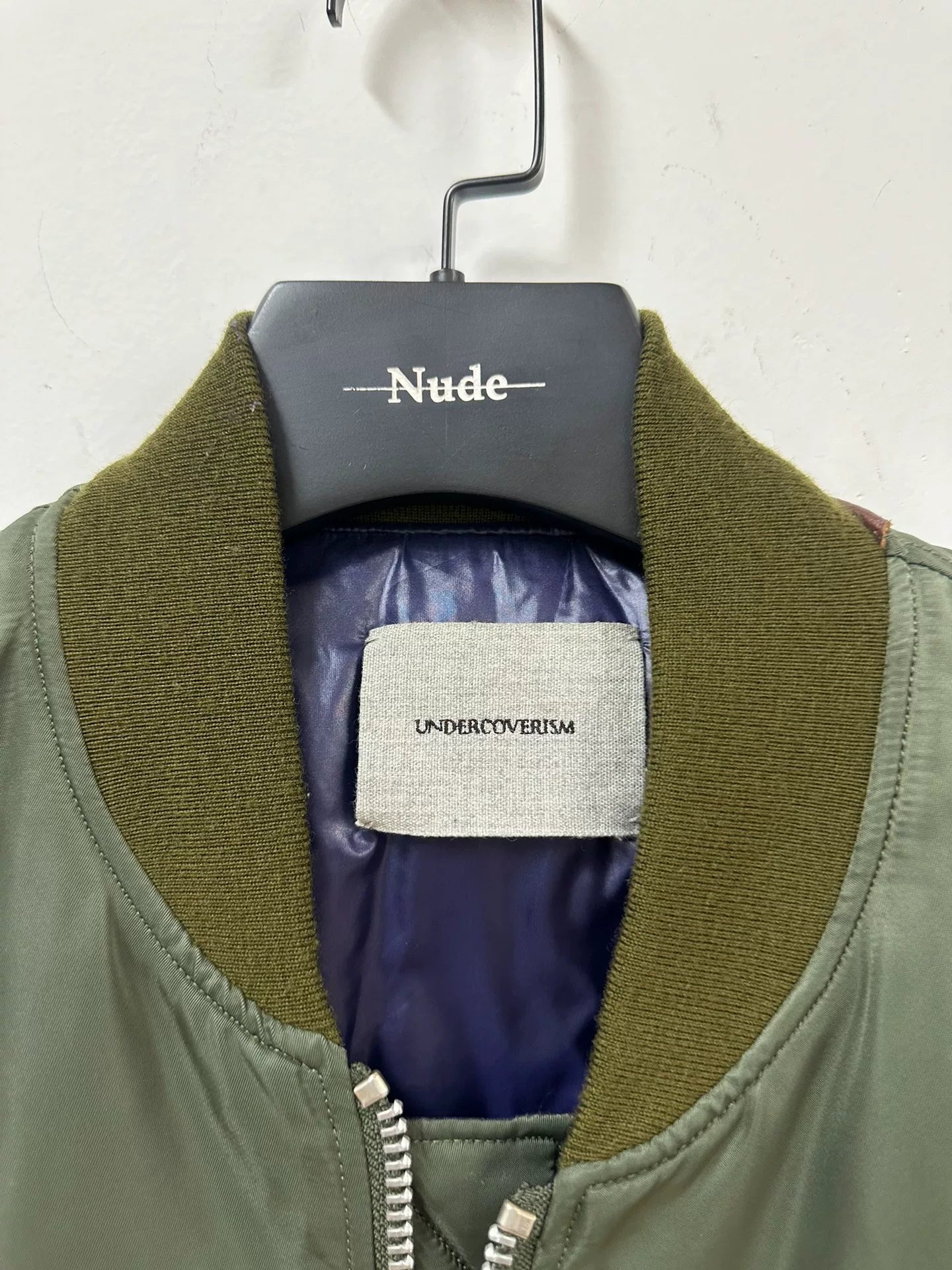 UNDERCOVER MA-1 Bomber Jacket in Green
