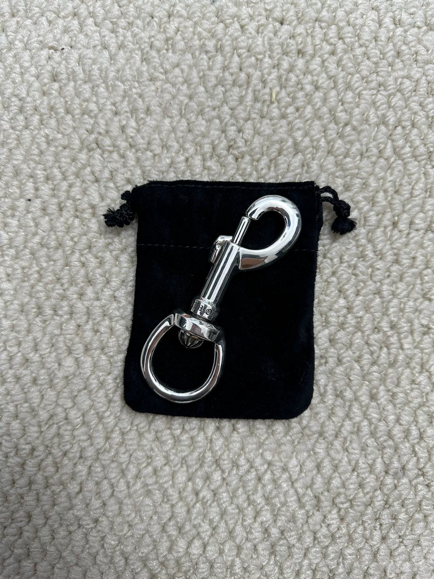 Chrome Hearts Flame Cross Keychain Extension