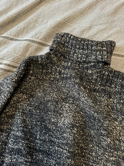 stylish high-neck knit sweater from RRL