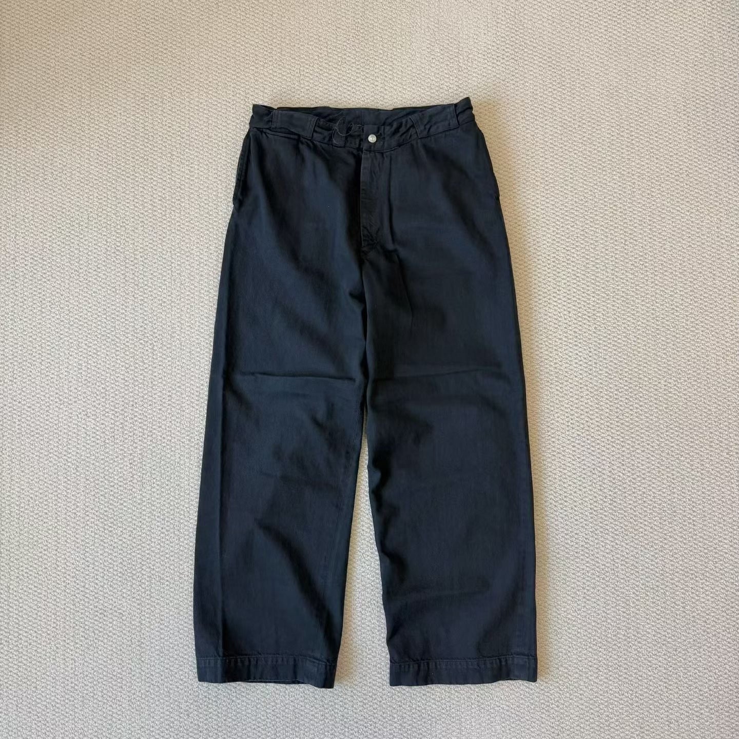 A.PRESSE Vintage Denim Work Pants