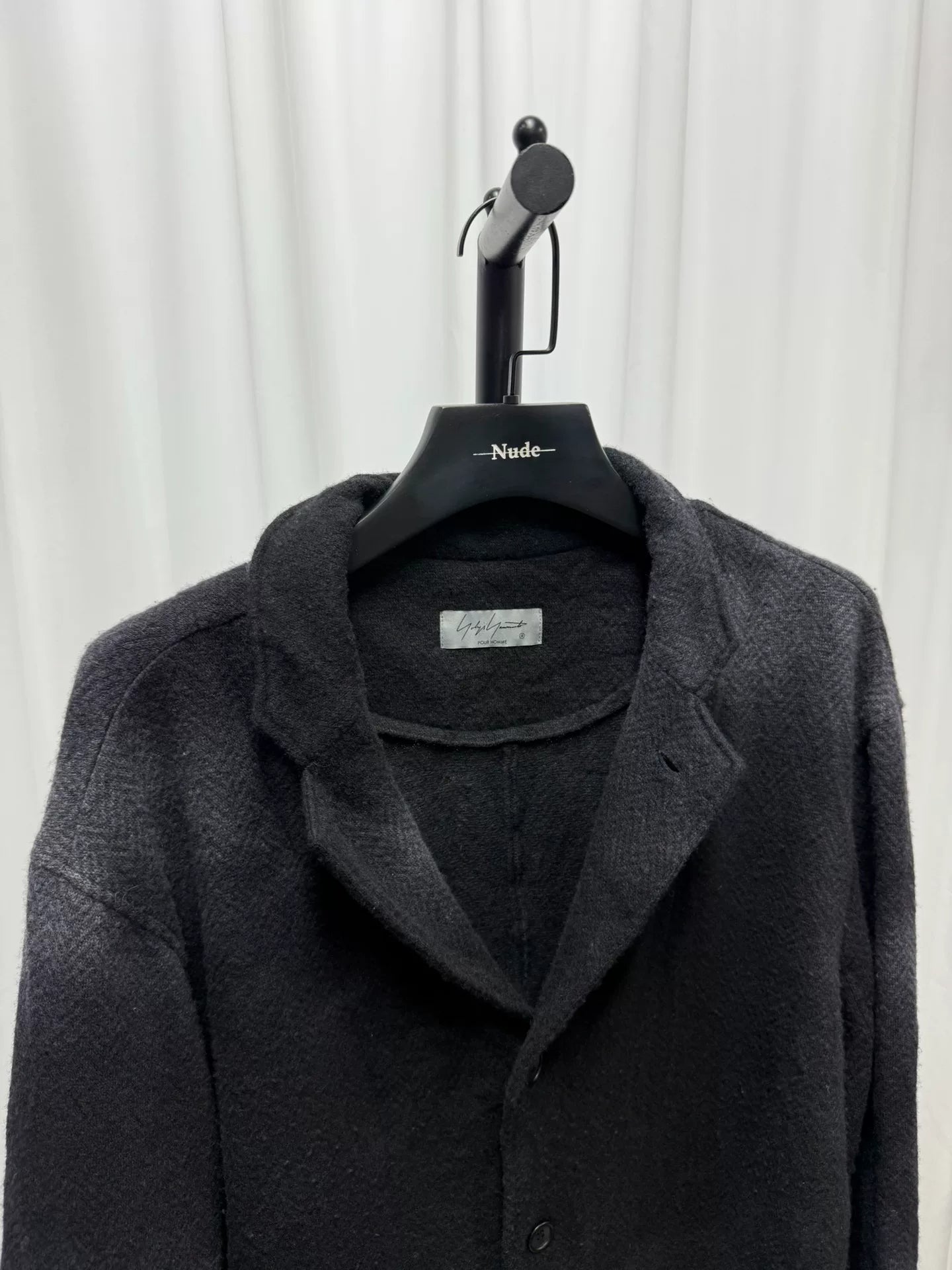 Yohji Yamamoto Pour Homme Dyed Wool Suit