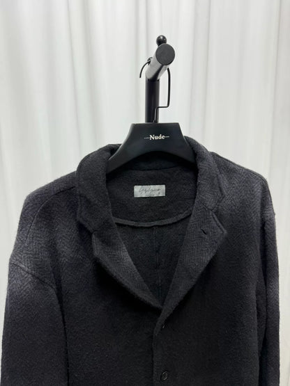 Yohji Yamamoto Pour Homme Dyed Wool Suit