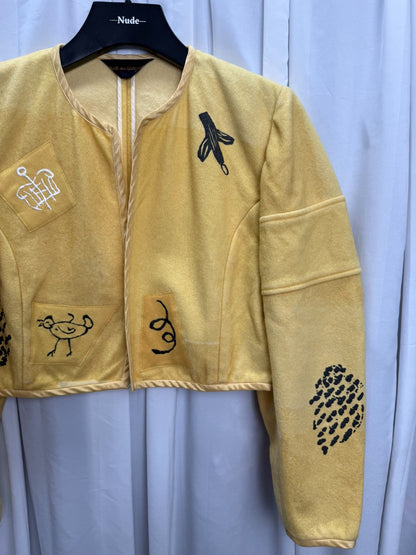 Comme des Garcons 1989AW Illustration Jacket