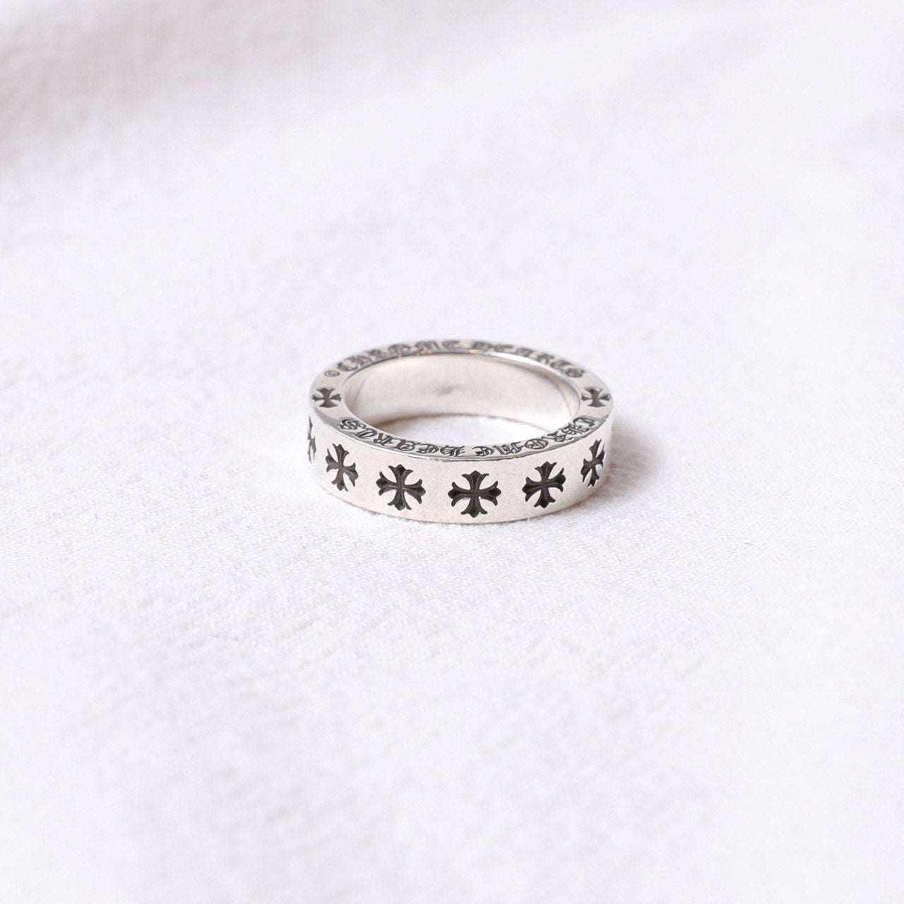 Chrome Hearts 925 Silver Forever Ring