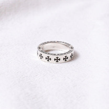 Chrome Hearts 925 Silver Forever Ring