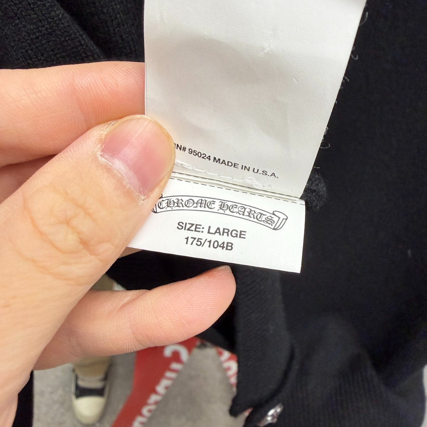 Chrome Hearts Silver Buckle Cashmere Cardigan