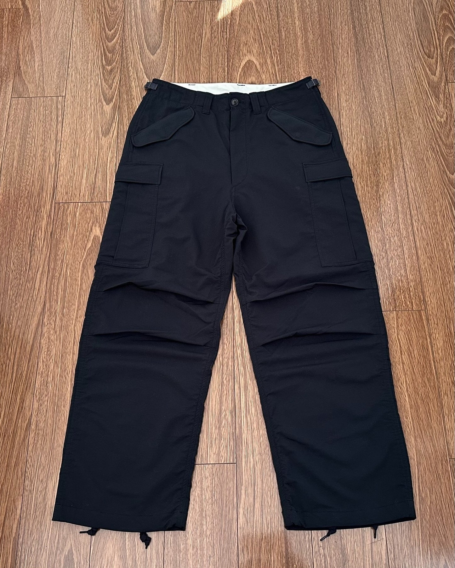 nanamica alphadry field cargo pants navy