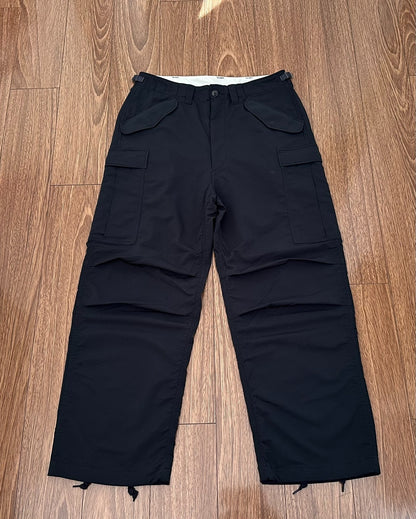 nanamica alphadry field cargo pants navy