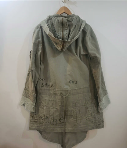 Greg Lauren Nomad Military Canvas Coat