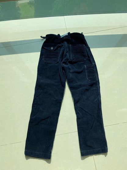 Freewheelers Blue Corduroy Longshoreman Trousers