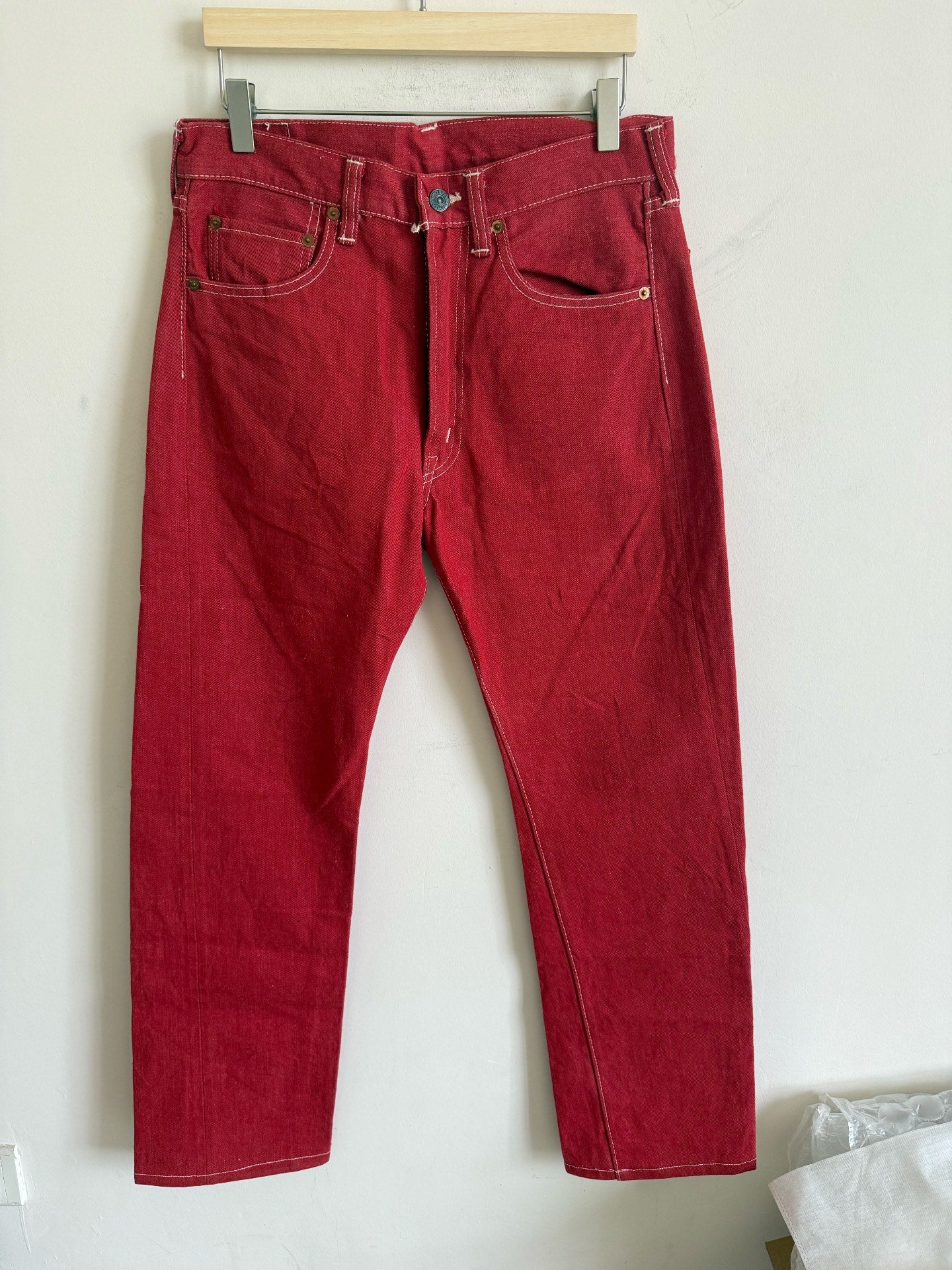 Joe McCoy Real McCoy 90s Red Flag Pants