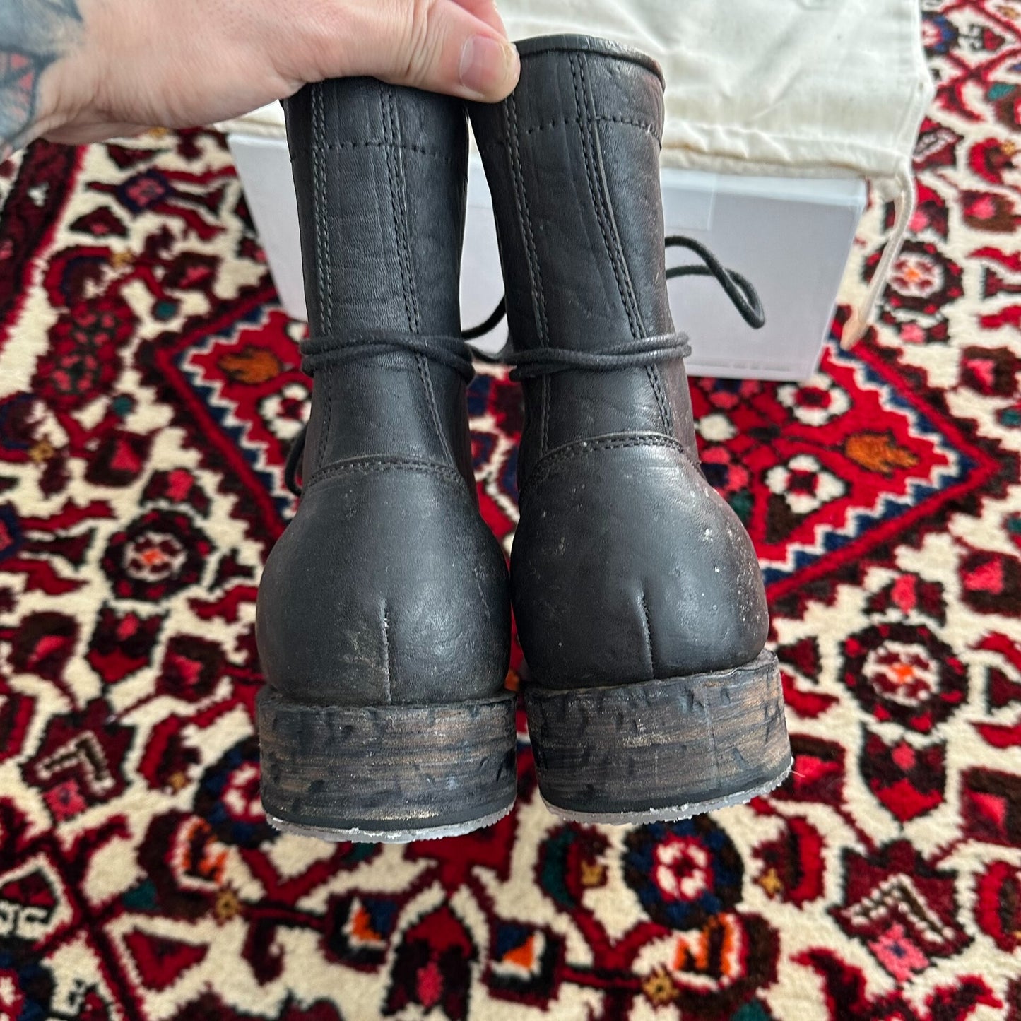 Visvim 24SS Battalion Boots Size 8.5