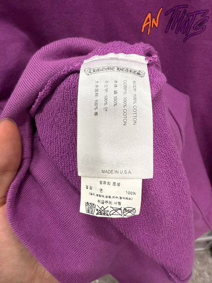 Chrome Hearts Mattyboy Purple Graffiti Hoodie