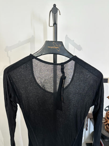 Boris Bidjan Saberi 11by bbs Semi-Sheer Knit Longsleeve XS