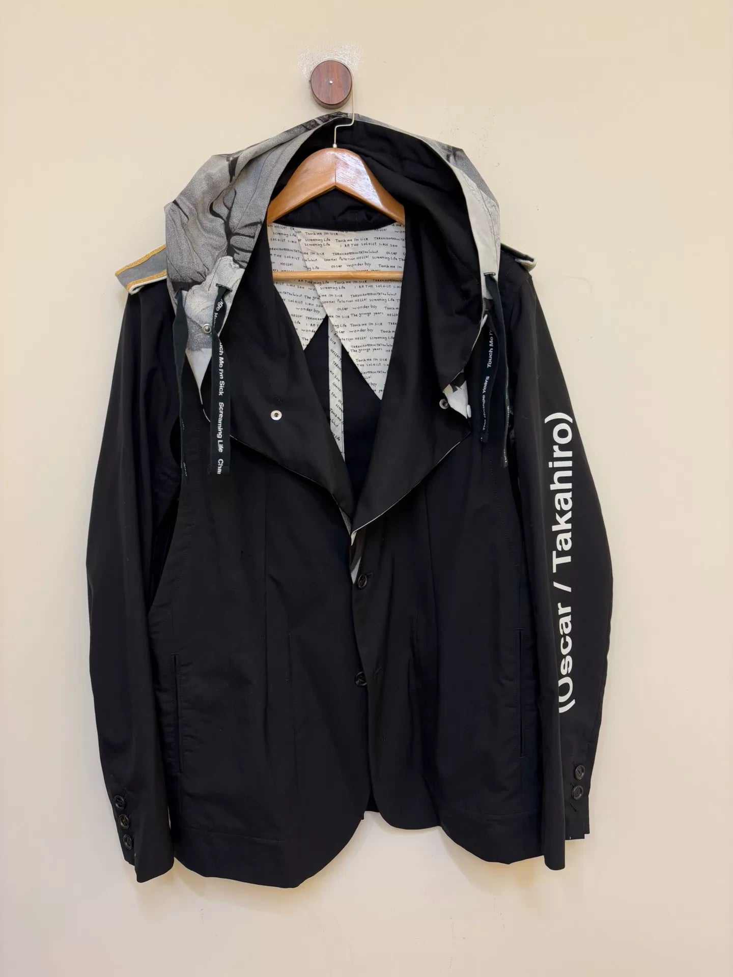The Soloist Cobain Hooded Blazer