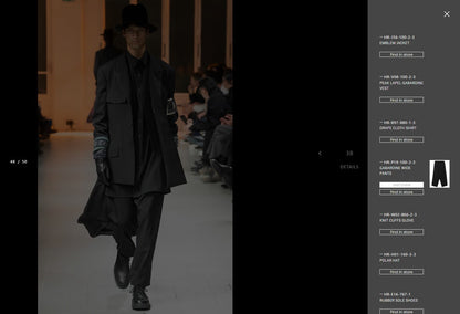 Yohji Yamamoto 20AW Wool Trousers
